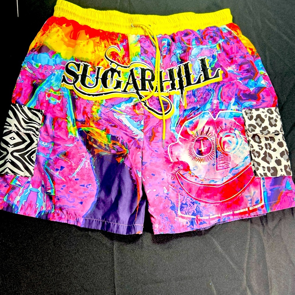 Sugarhill Multicolor Men's Athletic Shorts